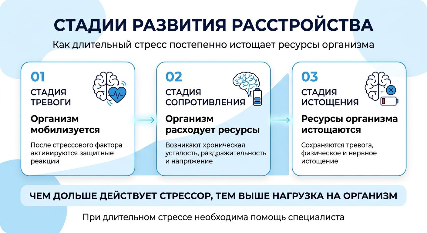 Лечение стресса в Вуктыле инфографика